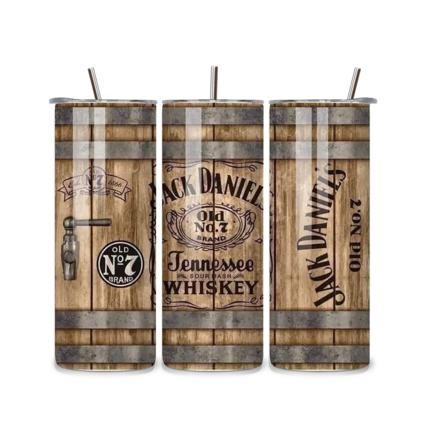Jack Daniels 20oz Stainless Steel Tumbler