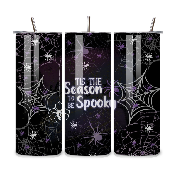 Tis The Season To Be Spooky Halloween 20oz Stainless Steel Tumbler