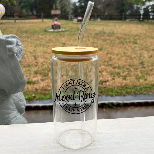 Mood Ring 16oz Glass Cup