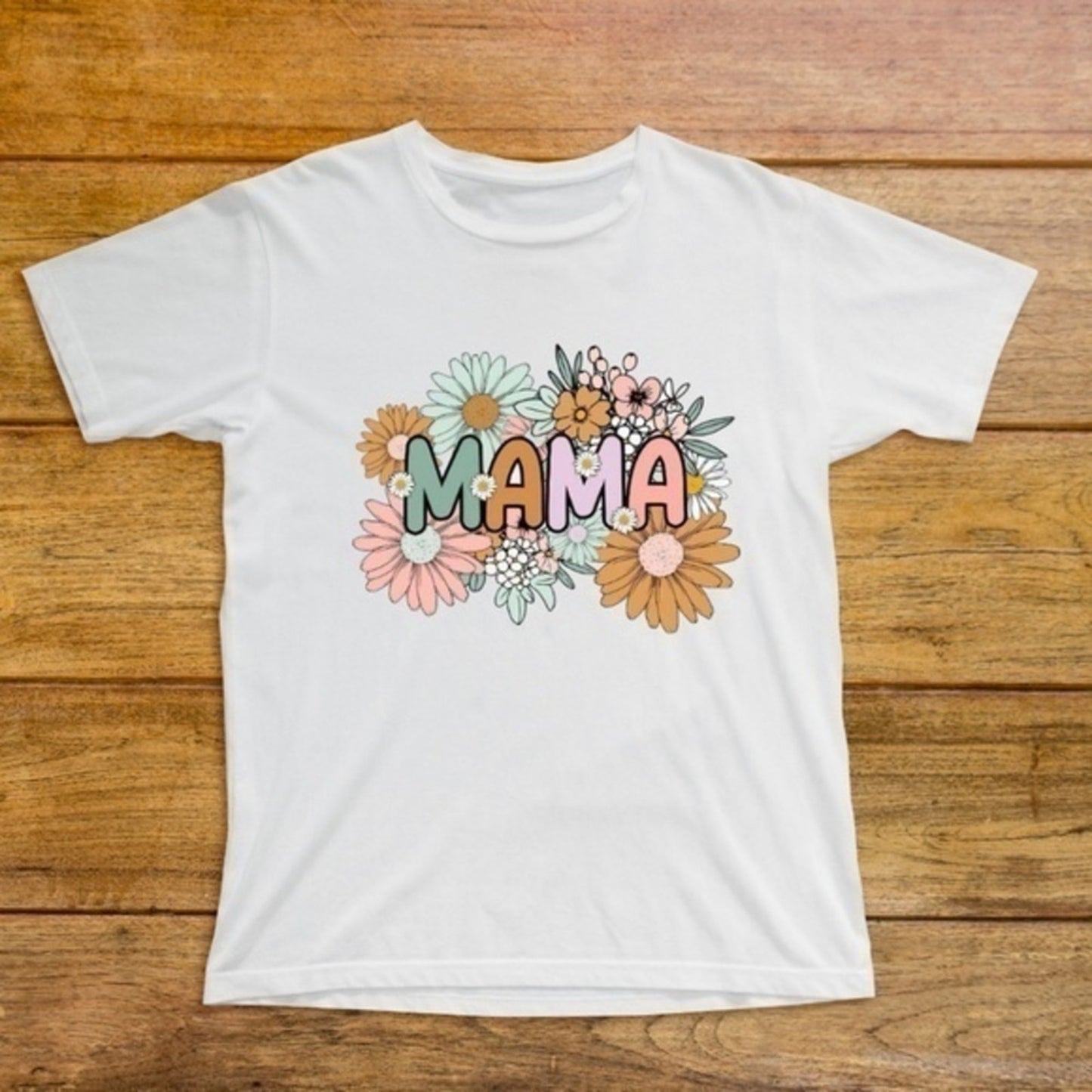 Floral Mama Graphic T Shirt