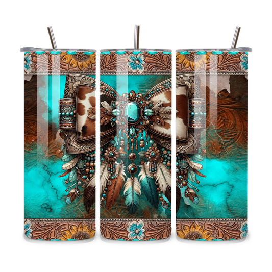 Native American Bow 20oz Stainless Steel Tumbler