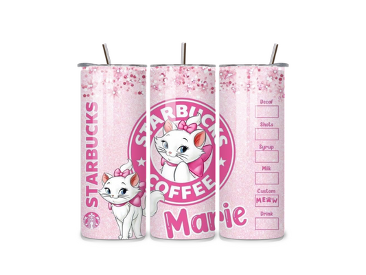 Aristocats Marie 20oz Stainless Steel Tumbler