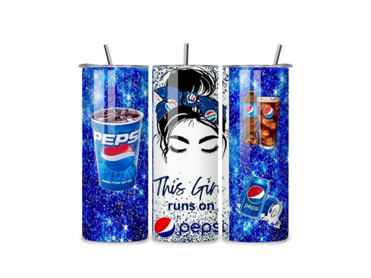 Pepsi 20oz Stainless Steel Tumbler