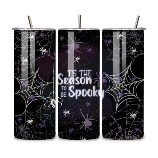 Tis The Season To Be Spooky Halloween 20oz Stainless Steel Tumbler