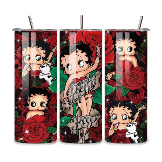Betty Boop 20oz Stainless Steel Tumbler