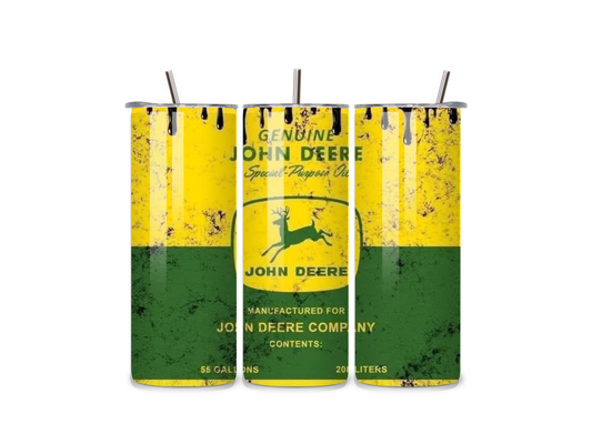 John Deere 20oz Stainless Steel Tumbler