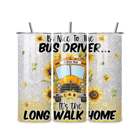 Bus Driver 20oz Stainless Steel Tumbler