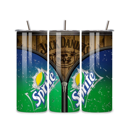 Jack Daniels Sprite 20oz Stainless Steel Tumbler