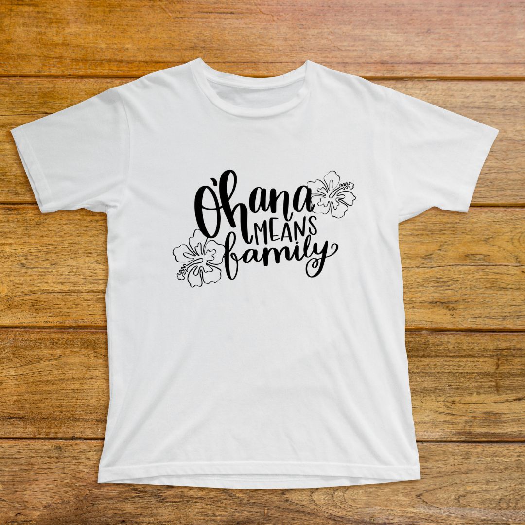 Ohana Means Family Graphic T Shirt