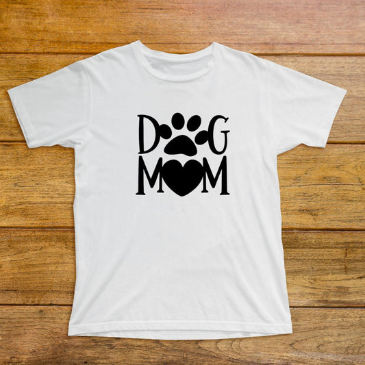 Dog Mom Graphic T Shirt