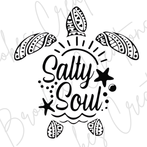 Salty Soul Sublimation DTF Transfer