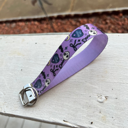 Handmade Goth Pastel Keychain Wristlet