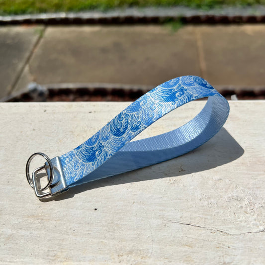 Handmade Ocean Typhoon Waves Keychain Wristlets