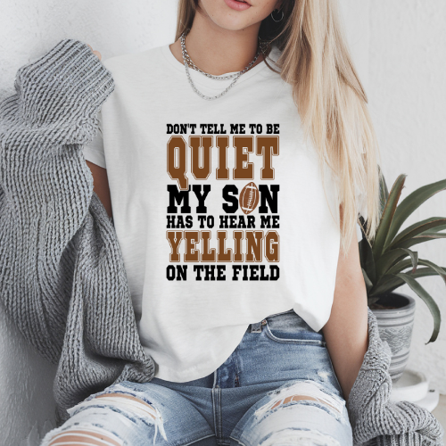 Football Mom Graphic T Shirt