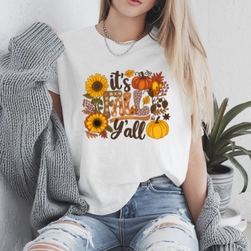 It's Fall Y'all Graphic T Shirt