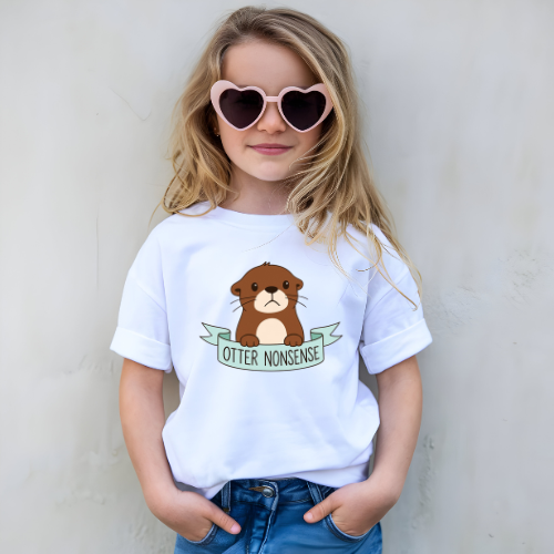 Otter Nonsense Kids Graphic T Shirt