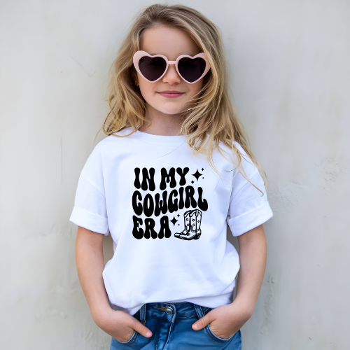 In My Cowgirl Era Kids Graphic T Shirt