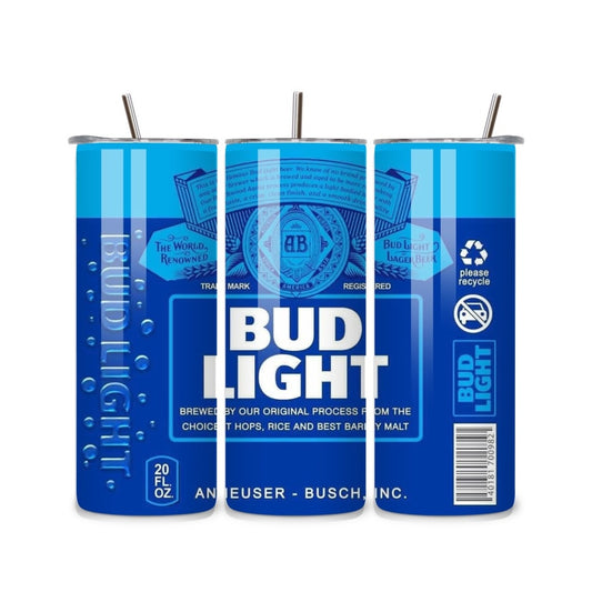 Budlight 20oz Stainless Steel Tumbler
